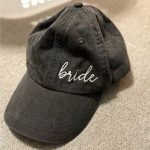 BRIDE EMBROIDERED BASEBALL CAP